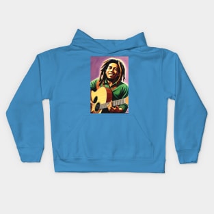 THREE LITTLE BIRDS 4 Kids Hoodie